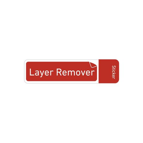 Fast Skin TOP Layer Removal Stickers (900 pcs.), SBS TEFSTSKINFILM TEFSTSKINFILM