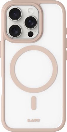 Laut Huex Protect MagSafe case for iPhone 16 Pro - beige, LAUT L_IP24B_HPT_BE L_IP24B_HPT_BE