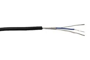 CABLE, 1PAIR, BLACK, PER M 268001CL