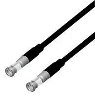RF COAX, HD BNC PLUG-HD BNC PLUG, 250MM 095-850-188M025