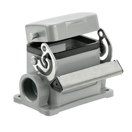 Housing (industry plug-in connectors), Base housing, End-locking clamp, lower side, Size: 3, IP65 (in plugged condition) Weidmuller 1788170000 04032248205608