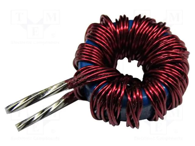 Inductor: wire; THT; 10uH; 6A; 13.9mΩ FERYSTER DTMSS-12.5/0.010V