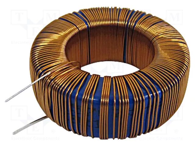 Inductor: wire; THT; 2.2mH; 1A; R: 1.2Ω; Inductor: toroidal; Ø: 42.5mm FERYSTER DTMSS-40/2.2/1.2-V