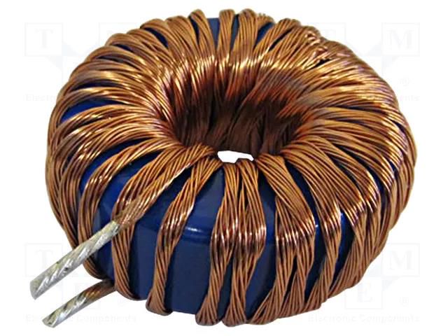 Inductor: wire; THT; 220uH; 15A; 37.5mΩ FERYSTER DTMSS-47/0.22/15-V