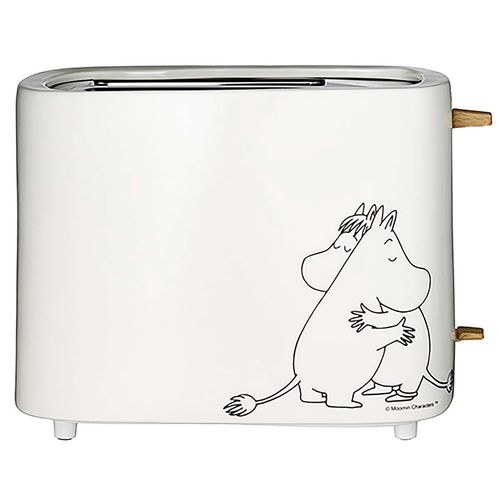 Ceramic toaster, 2 slices, 875W, white 19140001 5708301003434