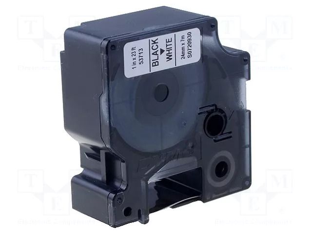 Tape; 24mm; 7m; white; Character colour: black DYMO DYMO.53713