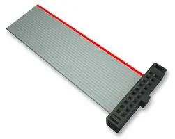 RIBBON CABLE, IDC RCPT-RCPT, 10P, 508MM FFSD-05-D-20.00-01-N-R