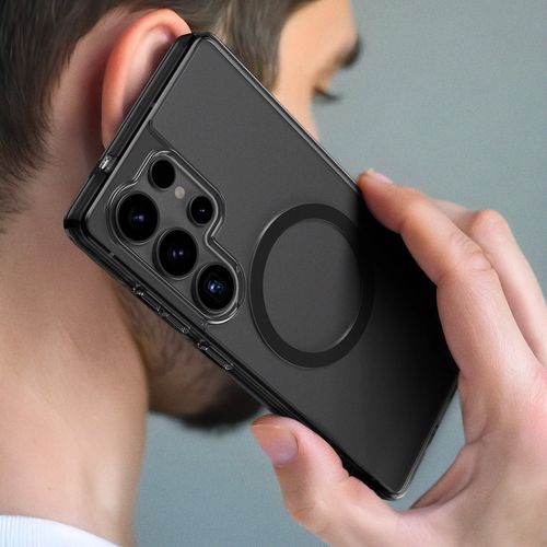 AmazingThing Minimal Mag Case with Magnetic Ring for Samsung Galaxy S25 Ultra - Black, AmazingThing S25UMMINBK S25UMMINBK