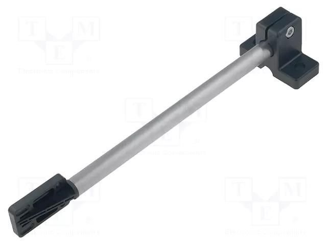 Holder; 46x21mm; polybutylen,stainless steel; H: 200mm OMRON E39-L151