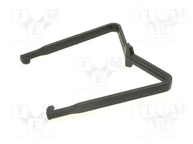 Fastening clip; H: 9.1mm; W: 12.6mm; -40÷70°C; plastic FINDER PODST-4
