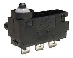 MICROSWITCH, PLUNGER, SPDT, 0.1A, 125V ZM10E10A01