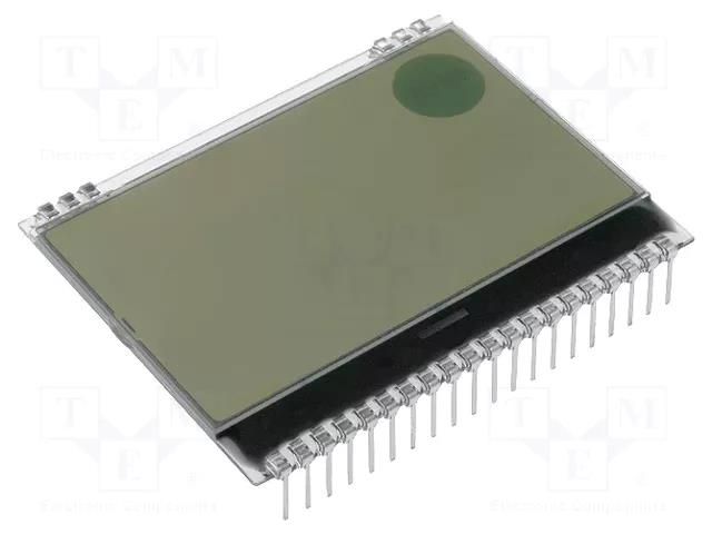 Display: LCD; graphical; 128x64; FSTN Positive; white; 55x43mm DISPLAY VISIONS EADOGM128W-6