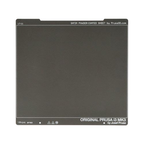 Spring steel sheet PEI - for 3D printers Prusa Prusa MK4, i3 MK3/S/+ and MK2.5/S - satin PSA-19938