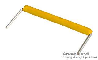 JUMPER WIRE PACK, 200 PIECES, 0.4" LONG, 22 AWG, YELLOW PVC 923345-04