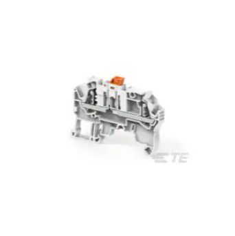 Disconnect terminal, spring push in, grey, 5.2mm, 2 positions, DIN rail mounted ENTRELEC 1SNK705310R0000