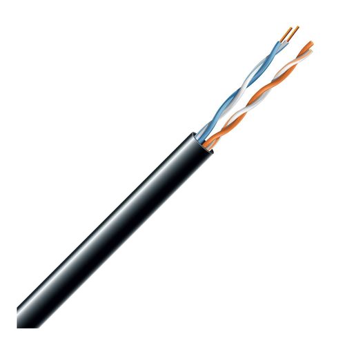 LAN network cable ECG UTP 6 (outdoor, PE, Fca, 305m, 23 AWG/0.56mm) KRUTP6PEFCAECG