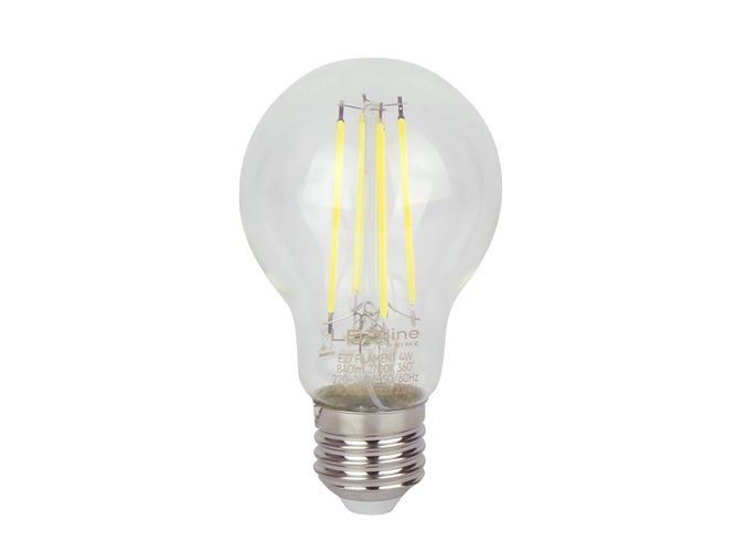 LED bulb E27 4W 4000K 840lm 210lm/W, 220-240V FILAMENT A60 GLOBE LED line PRIME 202344 5905378202344