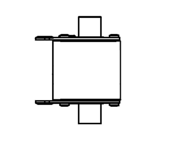 Fuse with indication 32A, 800V, gG, NH00, Siba 2030913.32