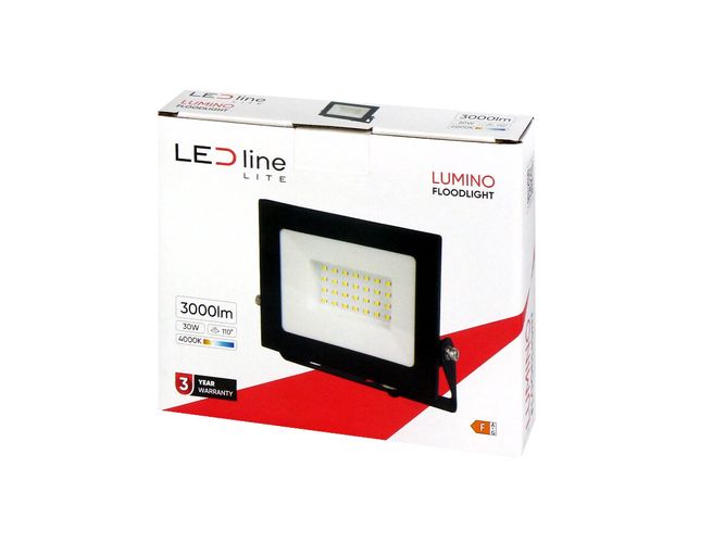 LED line LITE Floodlight LUMINO 30W 4000K 3000lm, IP65 203303 5905378203303