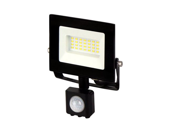 LED line LITE Floodlight LUMINO 20W 4000K 2000lm with motion sensor, IP44 203365 5905378203365