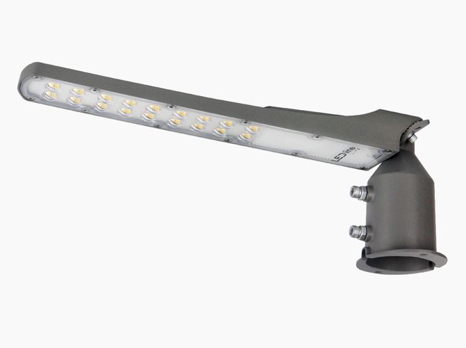 Street luminaire LED 230V 50W 5 000lm, 140° x 70° 4000K, grey, FLAMINGO, IP65, IK08 203792 5905378203792