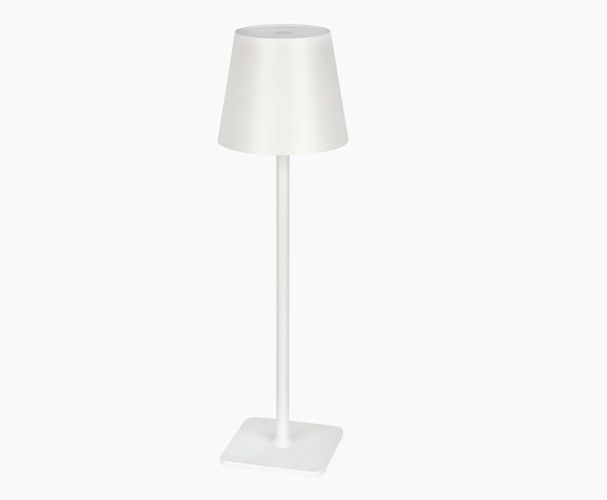 Rechargable table lamp TAZA, 3.5W, 400lm, IP54, CCT, 4000mAh, white USB type C 203846