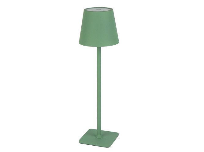 Rechargable Table lamp TAZA 3,5W 400lm CCT IP54 green 4000mAh USB type C 204430