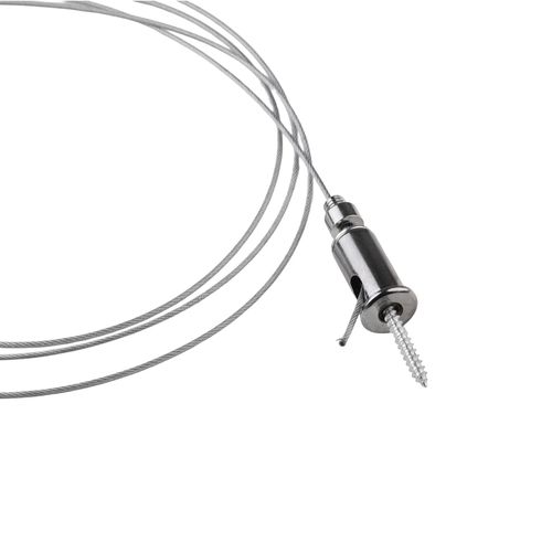 Steel wire 150 cm with adjustable fixing unit NF-D25-WIRE-EL