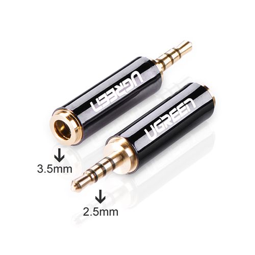 UGREEN 20501 Adapter 2.5 mm micro jack male to 3.5 mm mini jack female (gray) UGREEN/20501 6957303825011