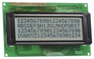 DISPLAY, DOT MATRIX, LCD, 20 X 4 LCM-S02004DSR