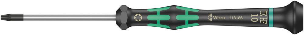 2067 TORX® HF Screwdriver with holding function for electronic applications, TX 10x60, Wera 05118186001