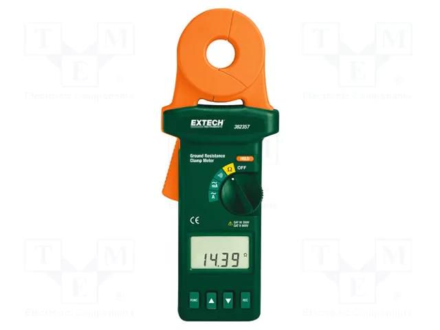 Meter: grounding resistance; Øcable: 23mm; LCD; 4 digit (9999) EXTECH EX382357