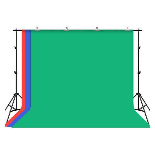 Photo studio background support Puluz 2x3m + Backdrops 3 pcs PKT5205, Puluz PKT5205