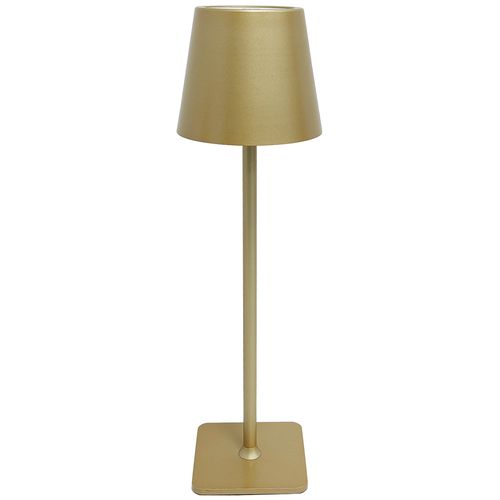 Rechargable Table lamp TAZA 3,5W 400lm CCT IP54 gold 4000mAh USB type C 208964 5905378208964