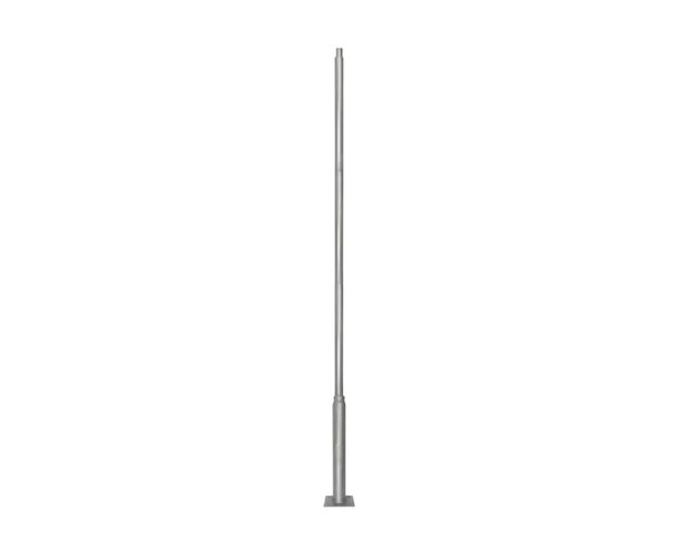 Lighting split pole 4m grey 209886 5905378209886