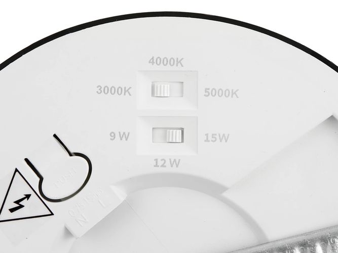 LED panel universal EASY FLEX 18-21-24W CCT 2110lm, round, black 210011 5905378210011