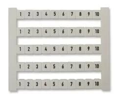 TERMINAL BLOCK MARKER, 1-10, 5MM 0523060001