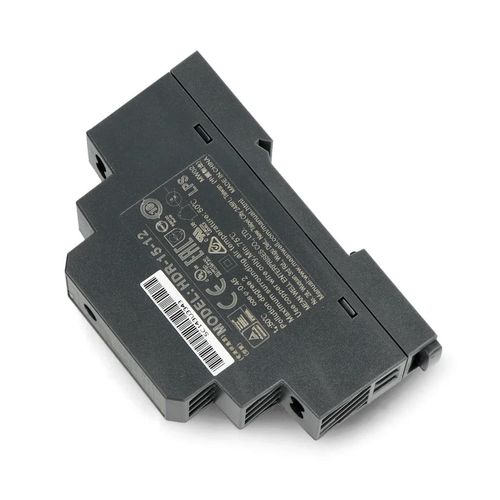 Mean Well HDR-15-12 power supply for DIN rail - 12V/1,25A/15W ZAS-05841 5904422371982