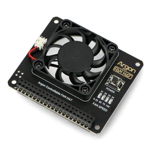 Argon Fan HAT v1.5 - module with fan for Raspberry Pi ARG-15394 5904422323714