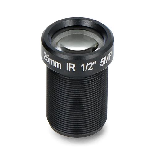 GJ-M12-25IR(5MP)-3 M12 25mm 5Mpx lens - for Raspberry Pi camera RPI-22483