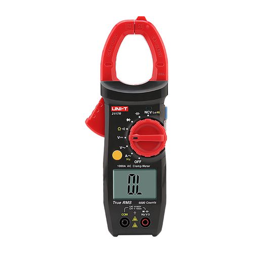 Digital Clamp Meter  DC/AC 1000V;  AC 1000A;  60MΩ;  6mF;  Jaw opening: 33mm; 2117R 6935750521175