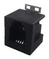 MODULAR CONN, RJ22 JACK, 4P4P, CAT3 1-338084-3