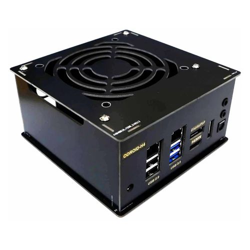 Case for Odroid H4/H4+/H4 Ultra - type 1 - black ODR-25368 8809543643680