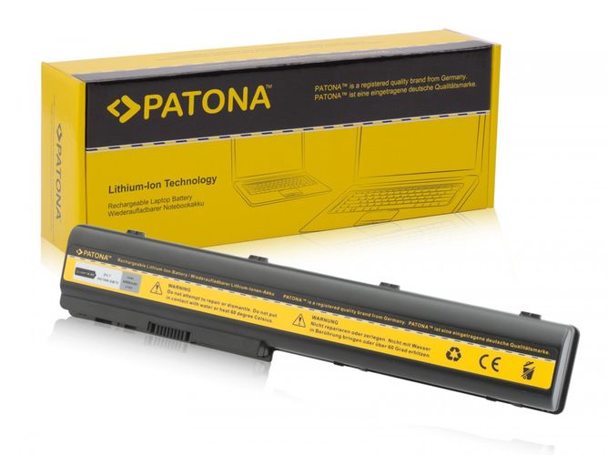 Battery f. HP Pavilion DV7, DV7T, DV7Z, DV7T-1000, PATONA 2140 4260284321147