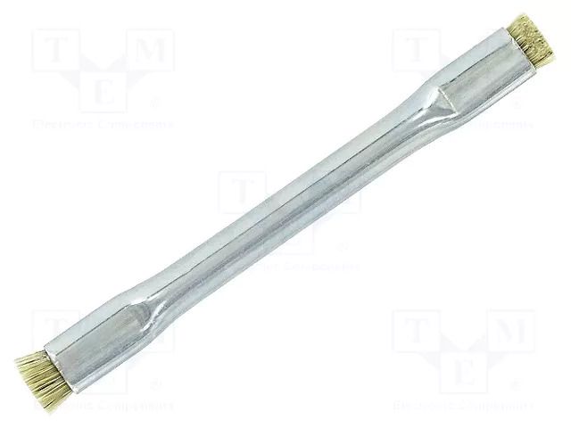 Brush; metal; double sided,hard brush tip; Dipit FISNAR FIS-BRUSH-3