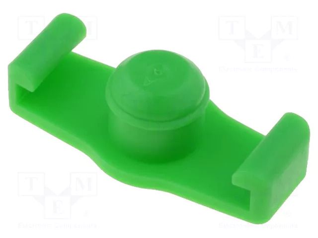 Syringe plug; 3ml; green; for syringes; silicone free; QuantX FISNAR FIS-CAPQX-3