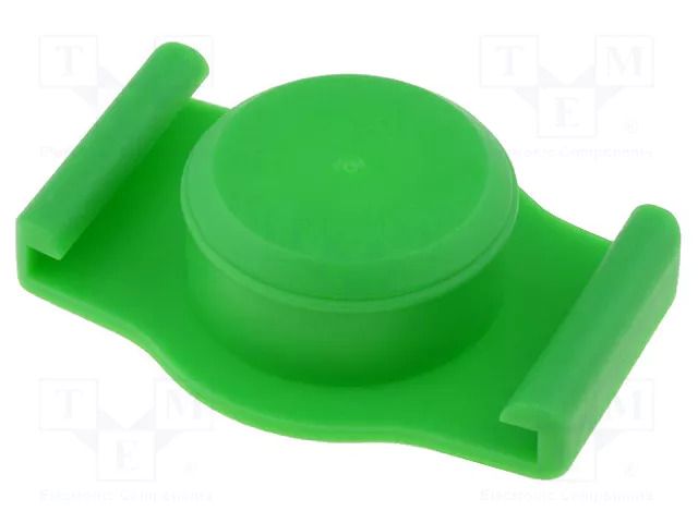Syringe plug; 30/55ml; green; for syringes; silicone free; QuantX FISNAR FIS-CAPQX-30/55
