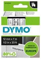 TAPE, BLACK/WHITE, 12MM, S0721210 45013