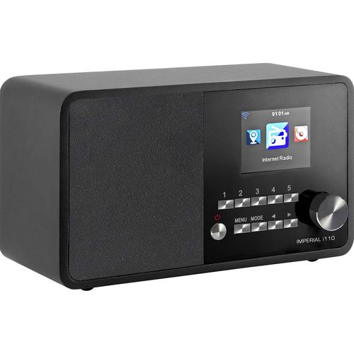i110 Wi-Fi Internet Radio with Media Player Function Black 22-321-00 4024035223216