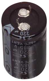 Electrolytic Capacitor 470uF 250V 105°C 22x45mm RoHS 470/250V